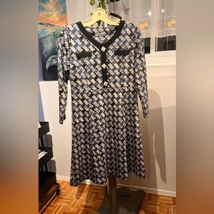 Black and blue dress in the size M-L